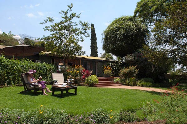 Tanzania Accommodation Gibbs Farm  Farm house and garden